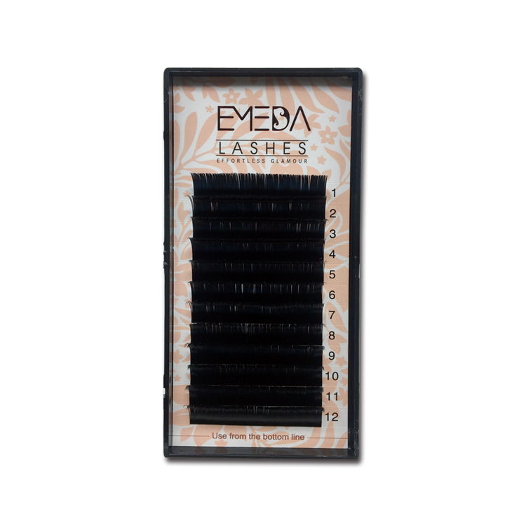 Ellipse Flat Eyelash Extensions Private Label